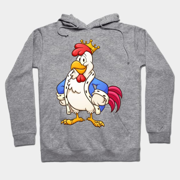 King chicken Hoodie by memoangeles